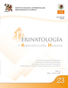 Perinatología y Reproducción Humana